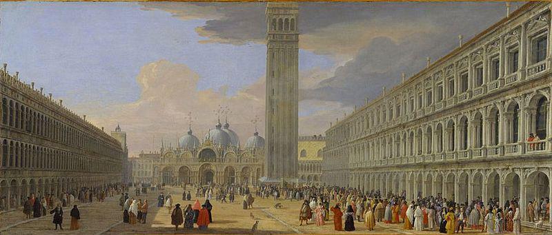 unknow artist Piazza San Marco china oil painting image